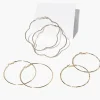 Oversized Hoop Earring Set
