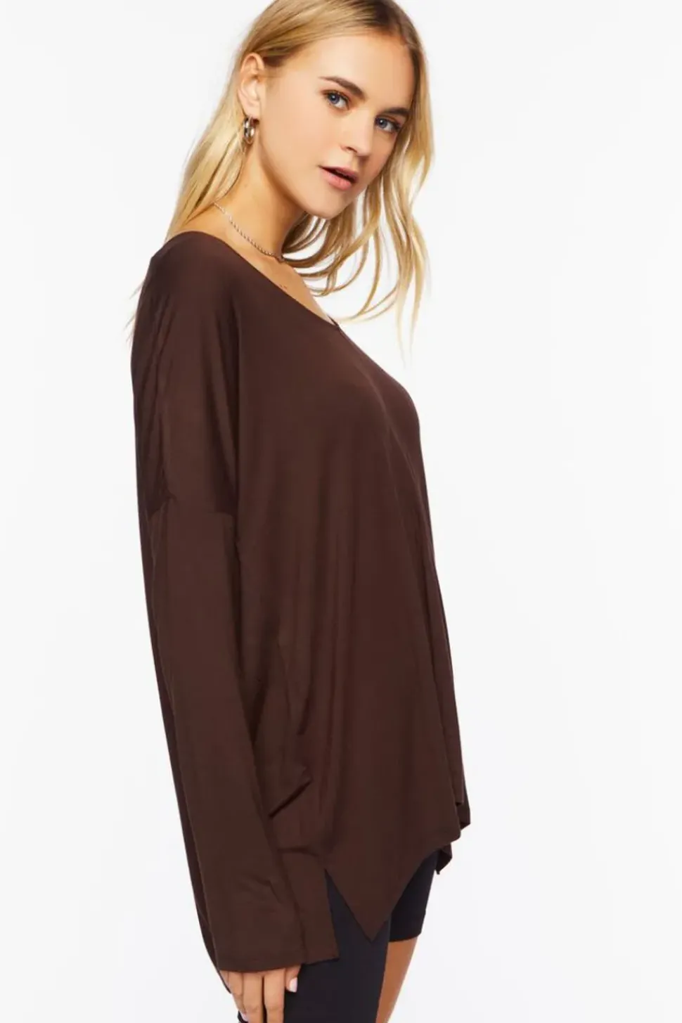 Oversized Long-Sleeve Top