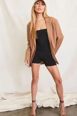 Oversized Single-Breasted Blazer