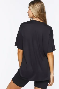 Oversized Tee & Biker Short Set