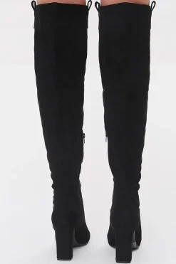 Over-The-Knee Block Heel Boots