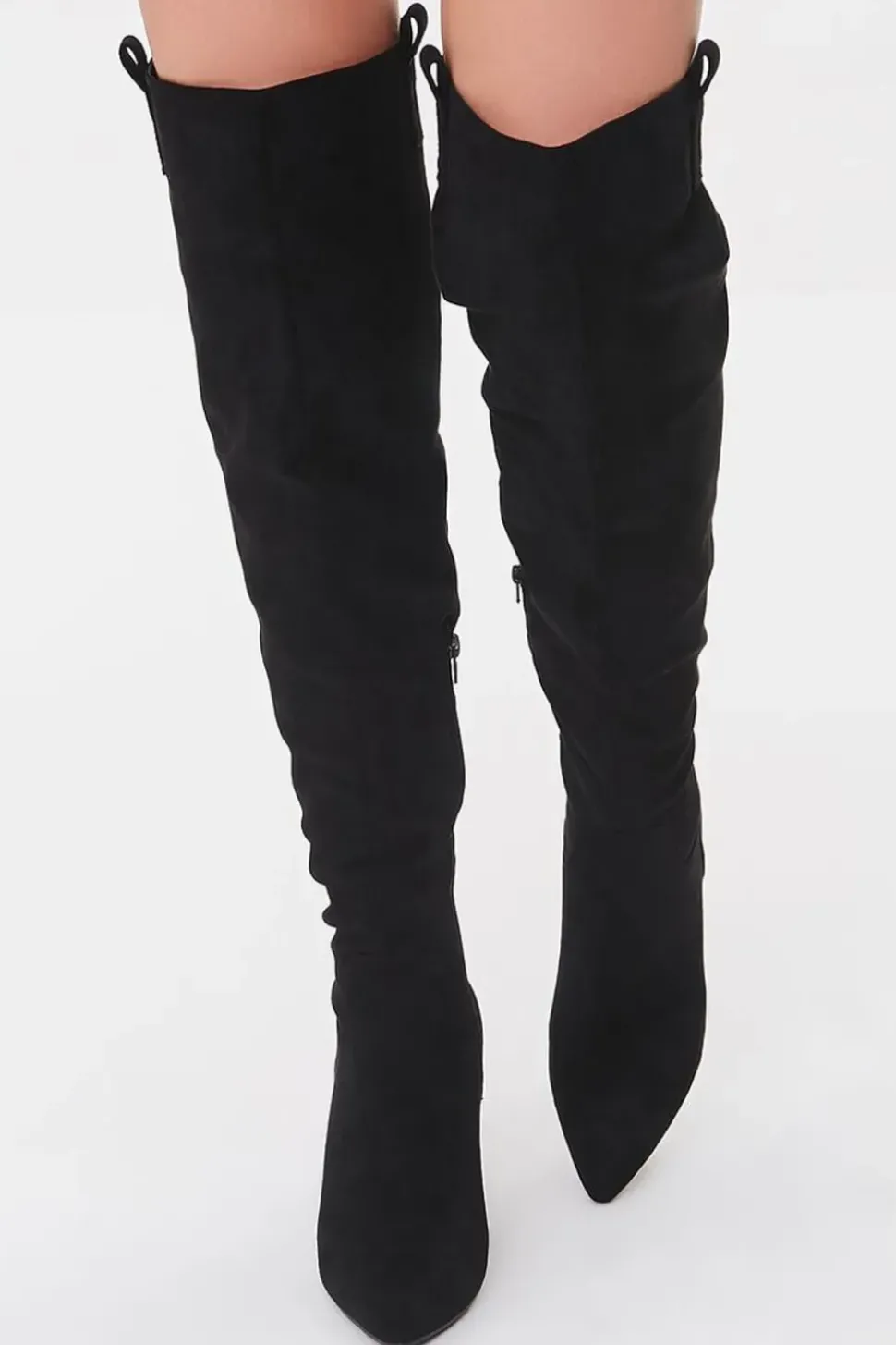 Over-The-Knee Block Heel Boots