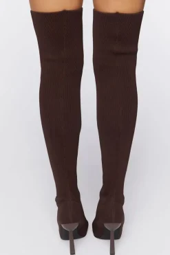 Over-The-Knee Sock Boots