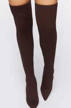 Over-The-Knee Sock Boots