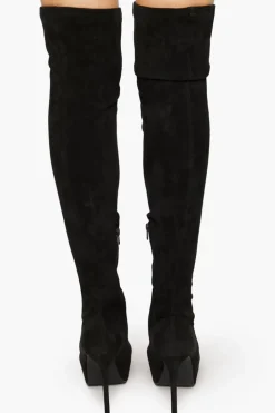 Over-The-Knee Stiletto Platform Boots