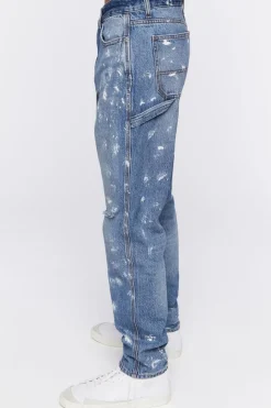 Paint Splatter Cargo Jeans