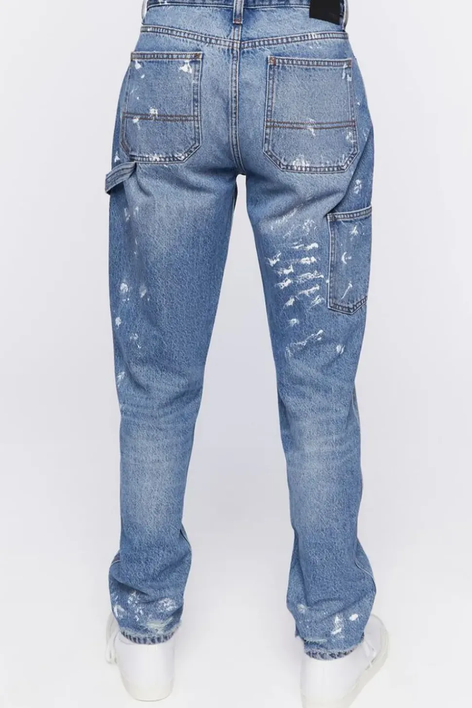 Paint Splatter Cargo Jeans