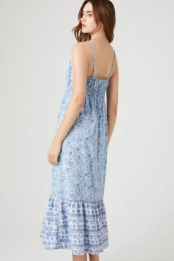 Paisley Print Cami Maxi Dress