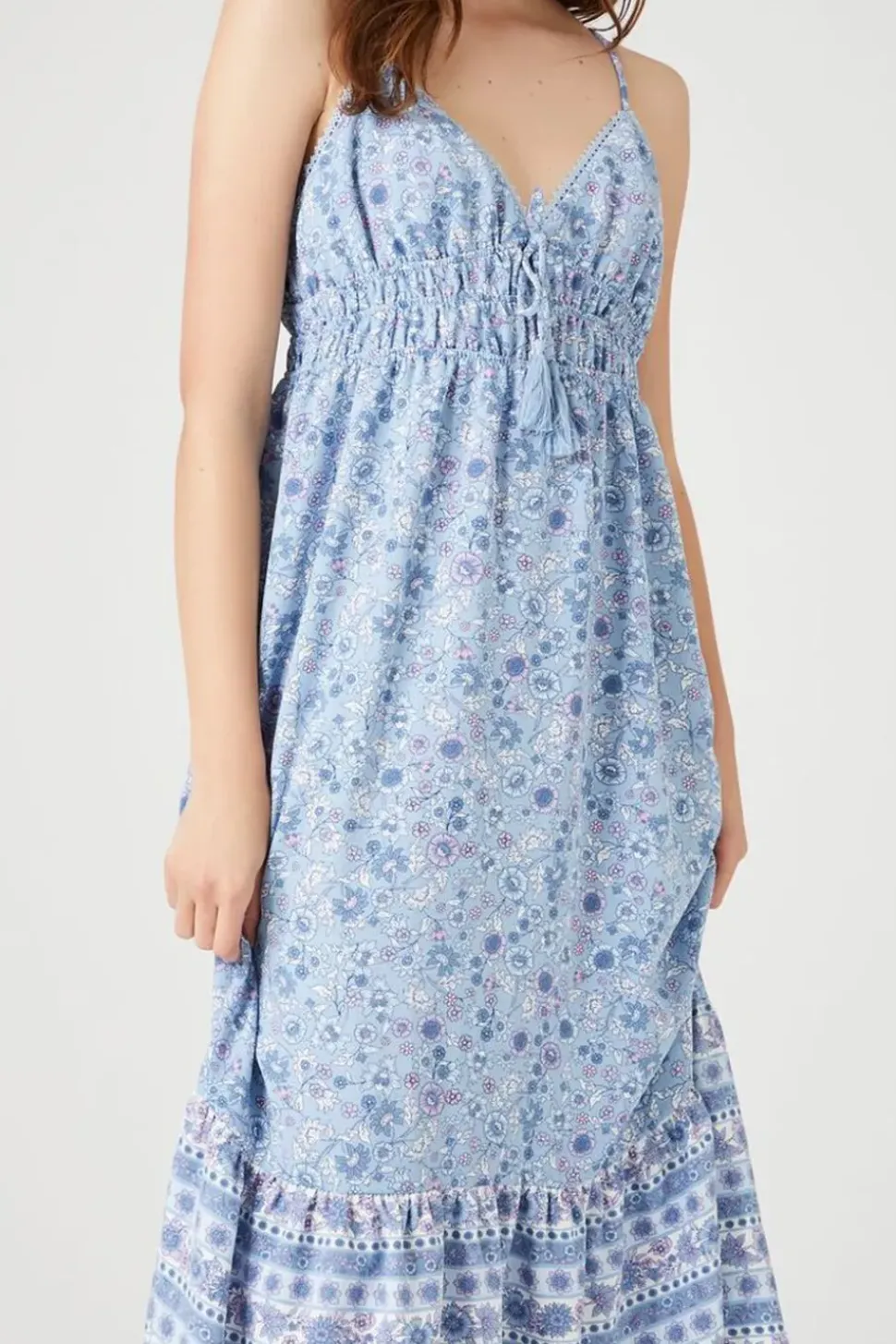 Paisley Print Cami Maxi Dress