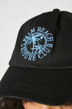 Palm Beach Embroidered Baseball Cap