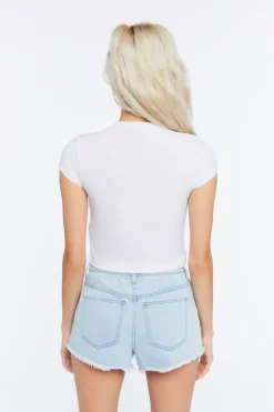 Palm Beach Graphic Cropped Tee