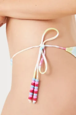 Palm Tree Print Bikini Bottoms