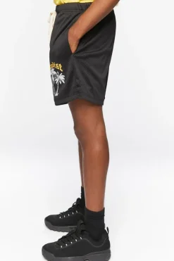 Paradise Graphic Drawstring Shorts