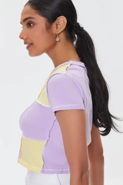 Patchwork Cropped Tee