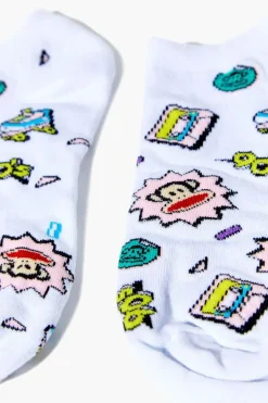 Paul Frank 90S Print Ankle Socks