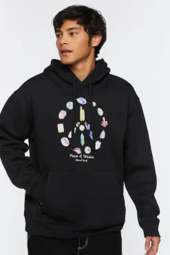 Peace & Wisdom Graphic Hoodie