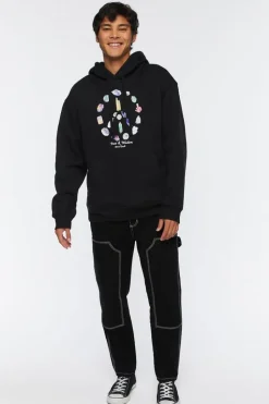 Peace & Wisdom Graphic Hoodie