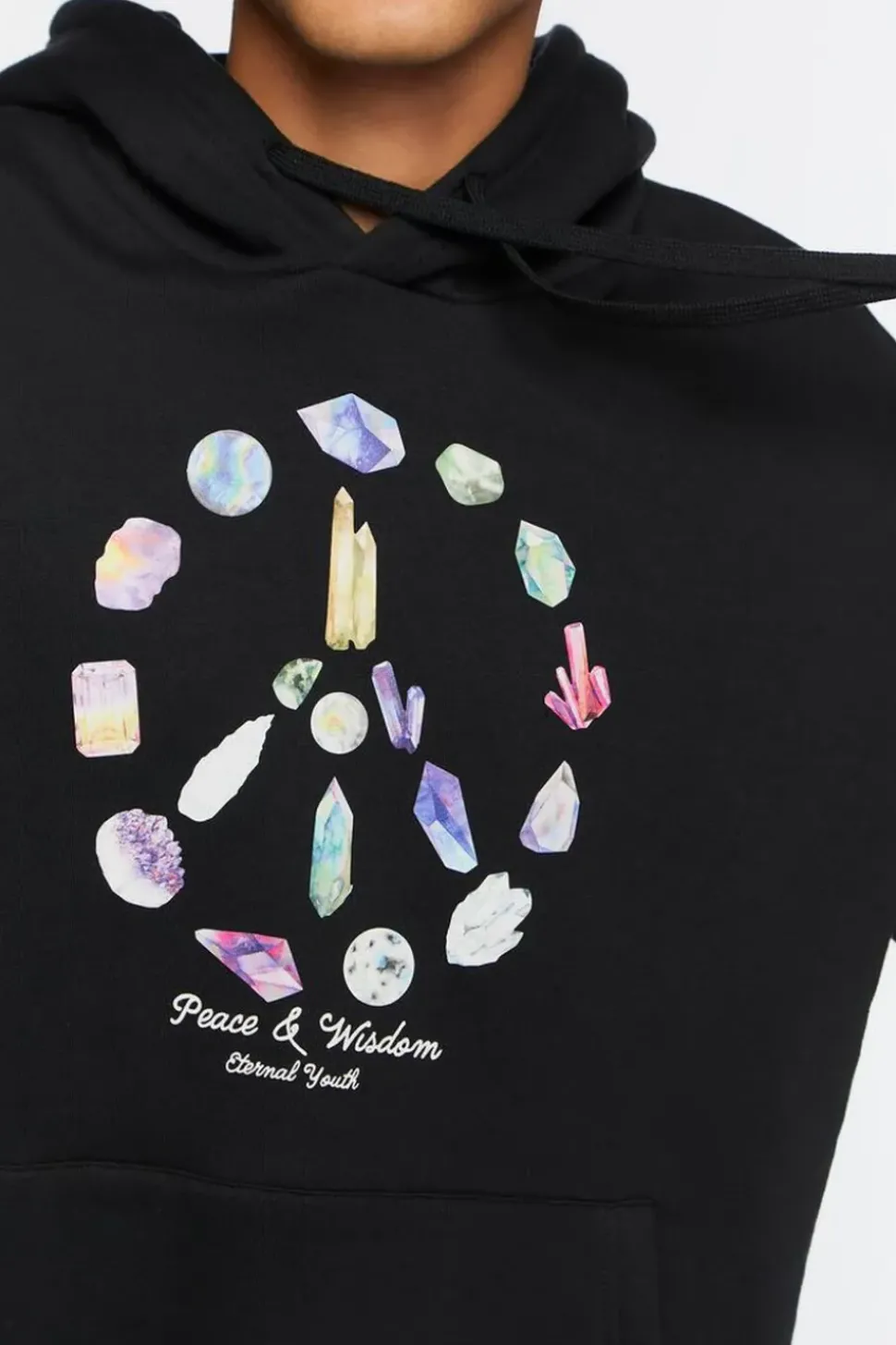 Peace & Wisdom Graphic Hoodie
