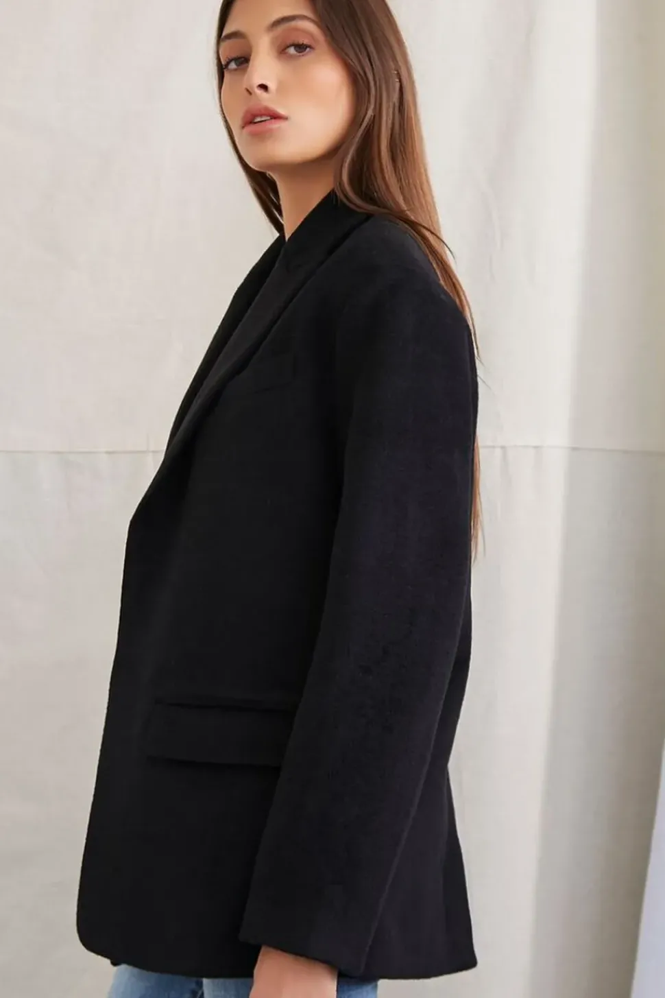 Peak Lapel Blazer