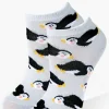 Penguin Print Ankle Socks