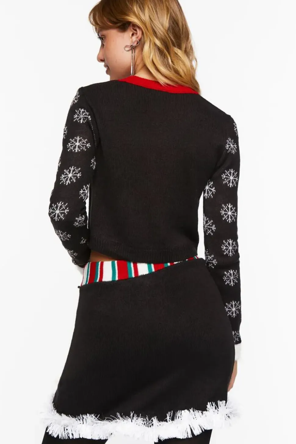 Penguin Sweater & Skirt Set
