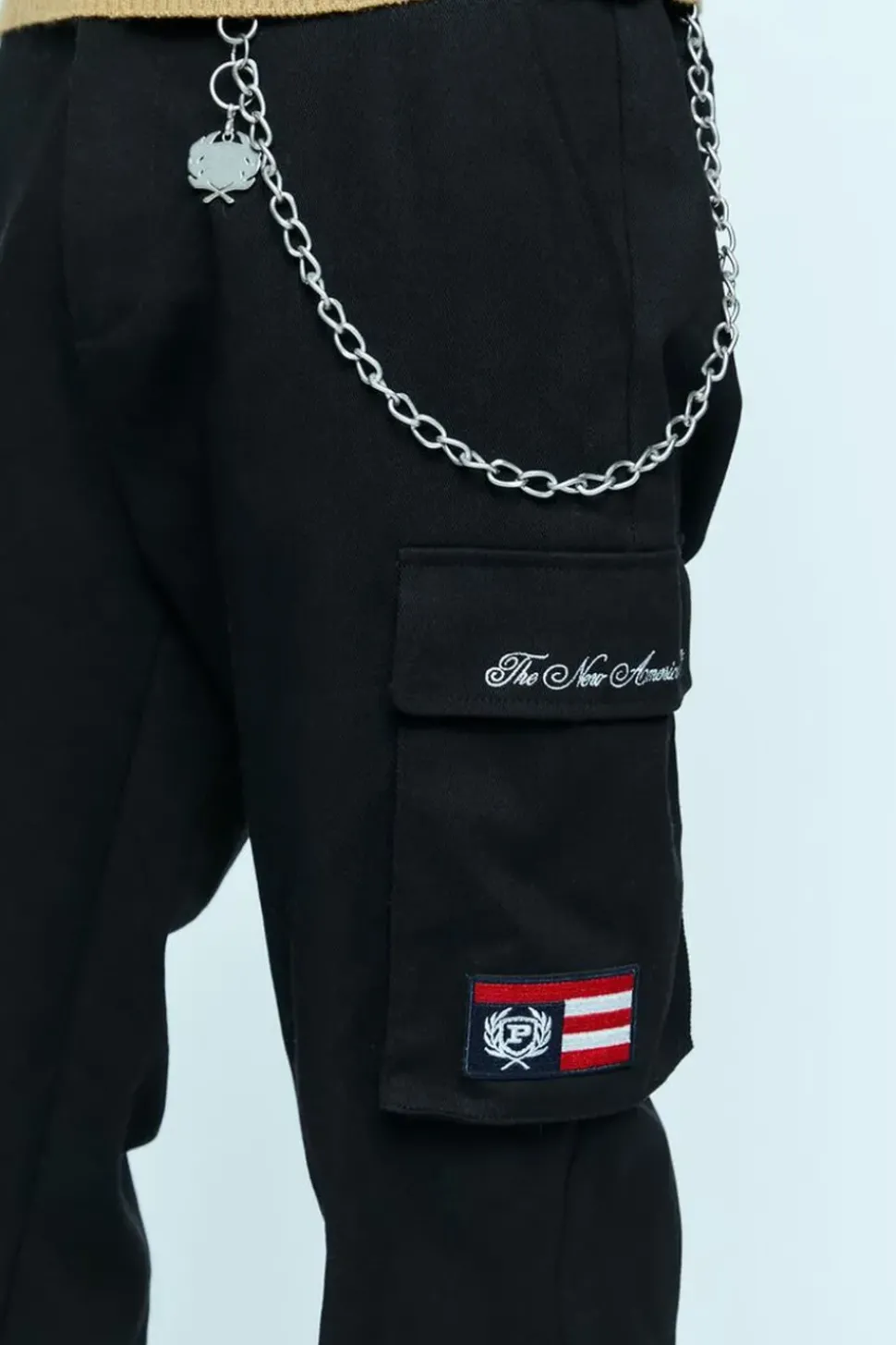 Phat Farm Wallet Chain Cargo Pants