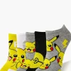 Pikachu Ankle Socks Set - 5 Pack