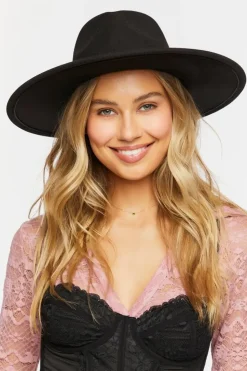 Pinched Chain-Trim Fedora