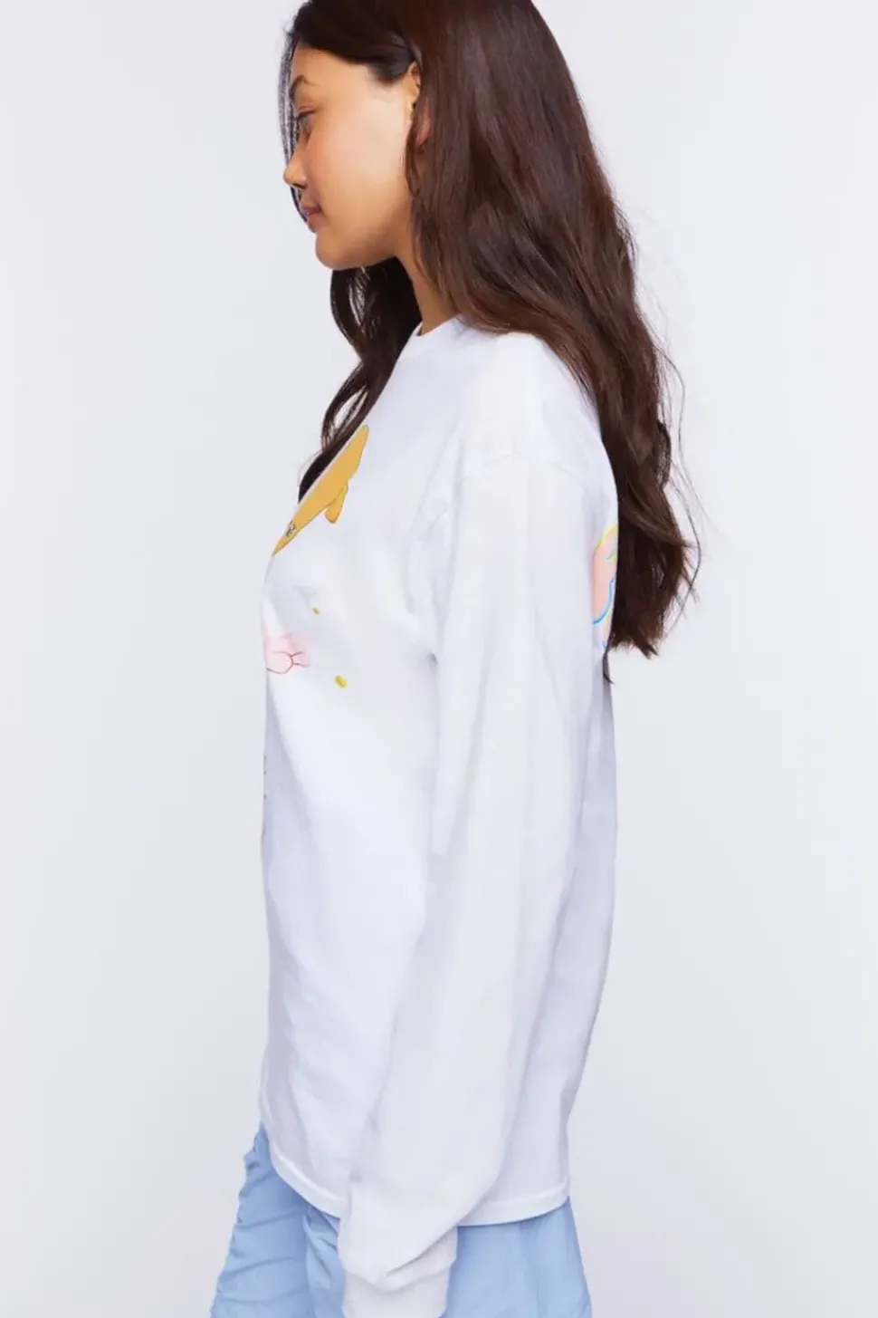 Pink Planet Long-Sleeve Graphic Tee