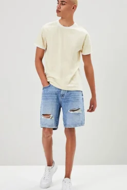 Pinstriped Ringer Tee