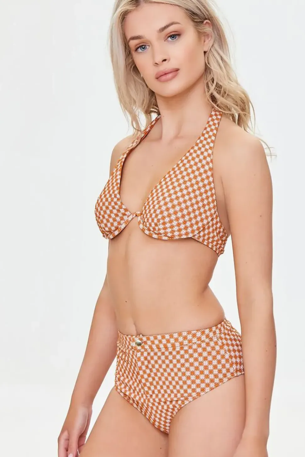 Plaid Bikini Bottoms