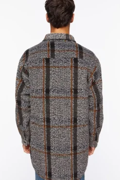 Plaid Longline Shacket