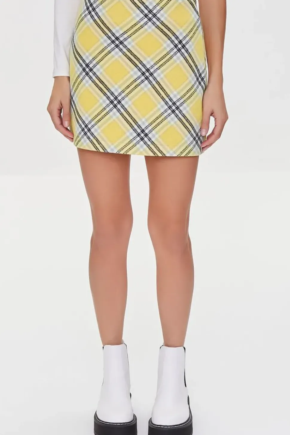 Plaid Mini Skirt