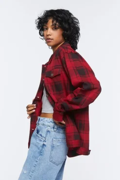 Plaid Trucker Jacket