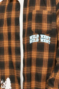 Plaid Wild West Graphic Shirt