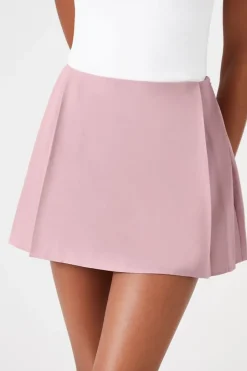 Pleated Mini Skort