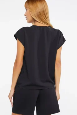 Plunging Tie-Front Top