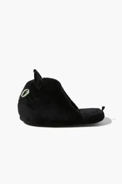 Plush Cat House Slippers
