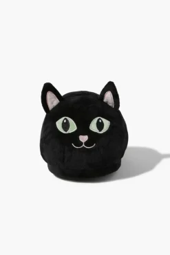 Plush Cat House Slippers