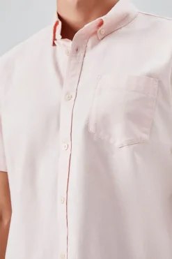 Pocket Button-Front Shirt