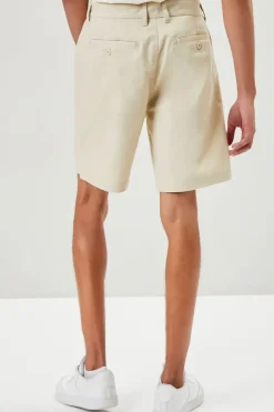 Pocket Vented-Hem Shorts