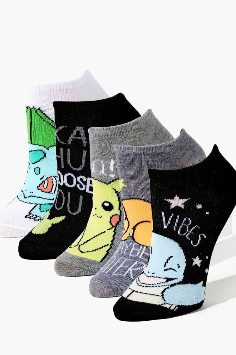 Pokemon Ankle Sock Set - 5 Pack