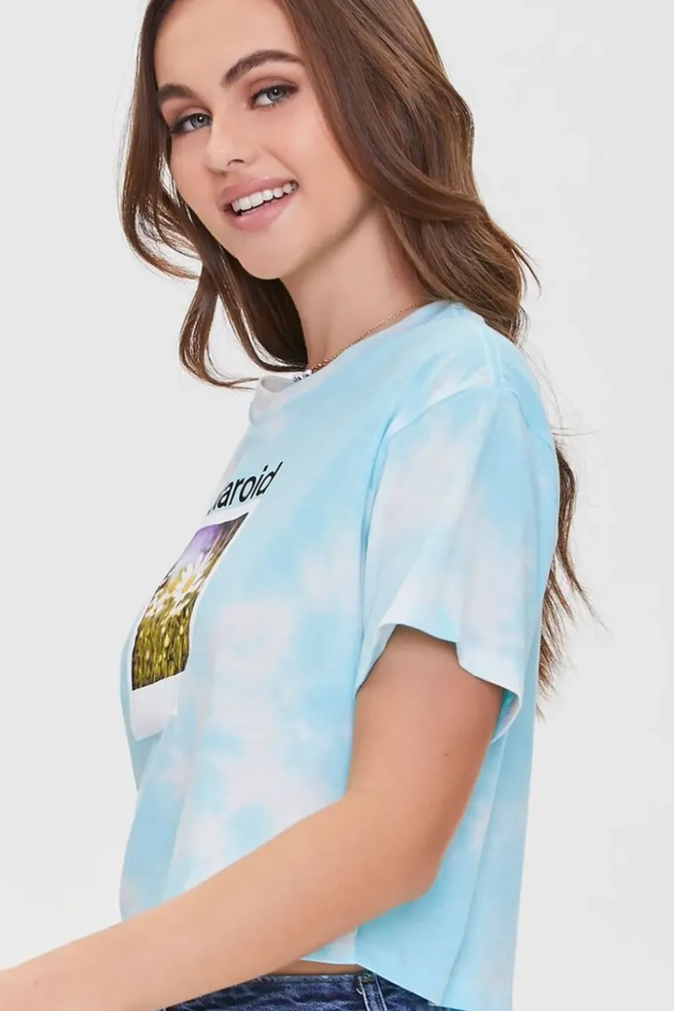 Polaroid Graphic Tie-Dye Tee