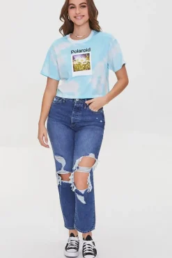 Polaroid Graphic Tie-Dye Tee
