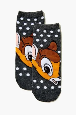 Polka Dot Bambi Ankle Socks