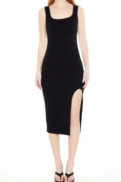 Ponte Knit Midi Tank Dress