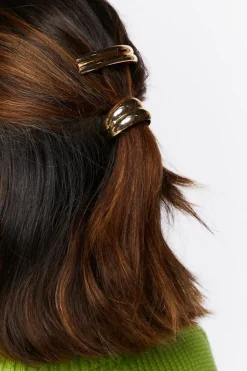 Ponytail Holder & Barrette Set