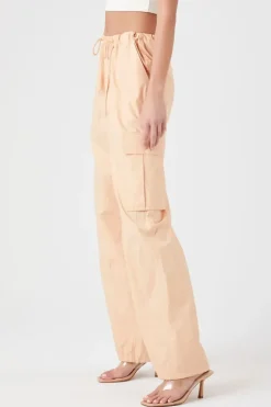 Poplin Cargo Joggers