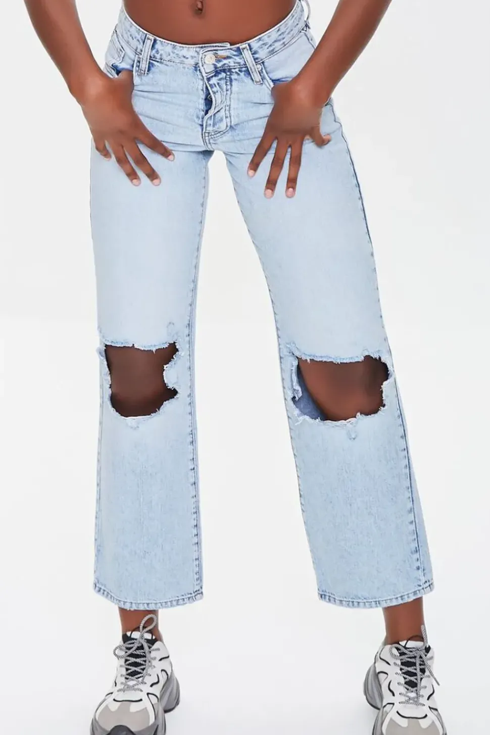 Premium Distressed 90S Fit Jeans