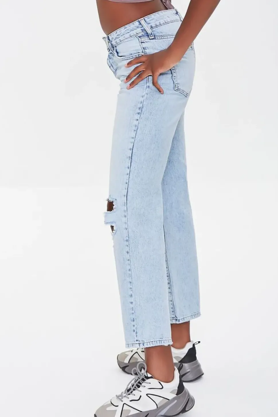 Premium Distressed 90S Fit Jeans